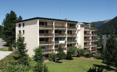 Ferienwohnung Sesvenna Davos Buitenkant foto